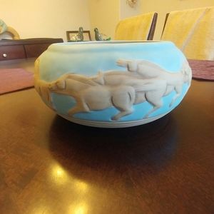 Authentic Navajo Artist Jack Black Ceramic Bowl